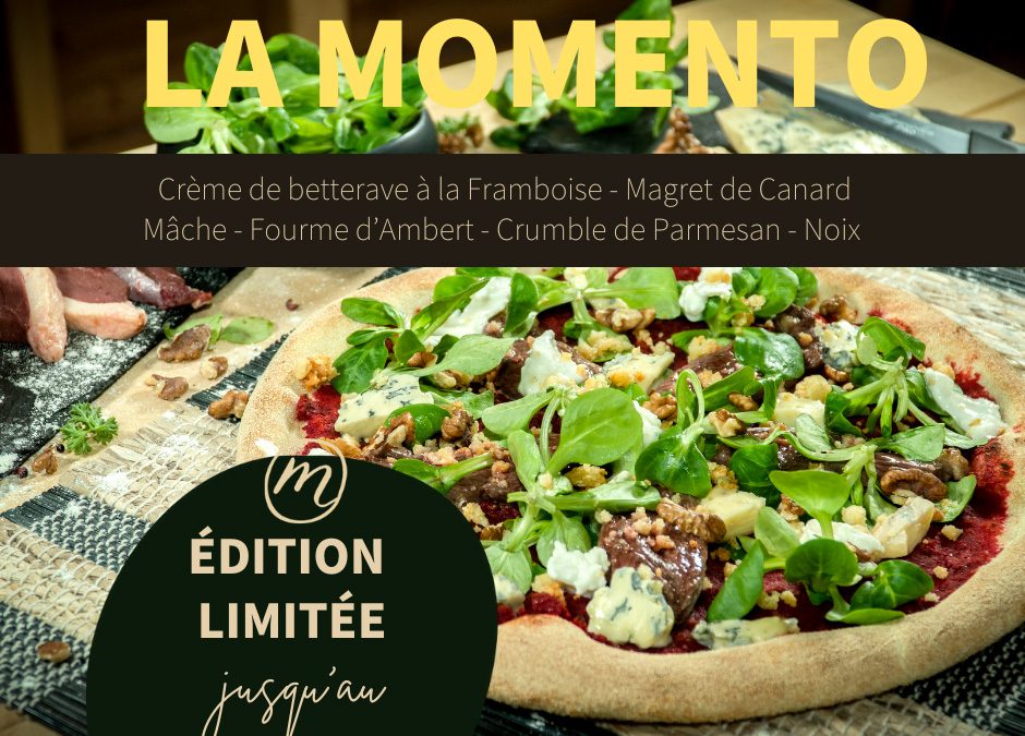 Pizza du mois (avril) – La Momento